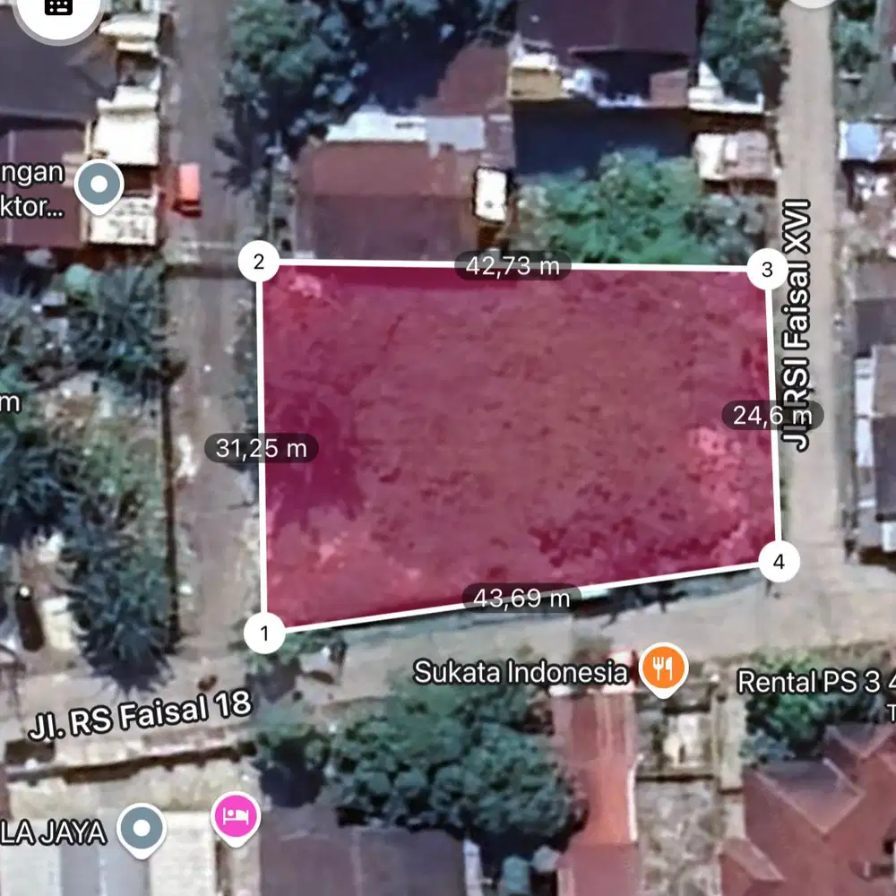 TANAH JL FAIZAL 18 - LANDAK BARU