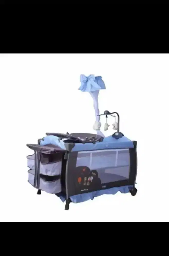 DIjual Baby Box/Tempat Tidur Bayi Merk Pliko+Kasur Bayi Orthopedi