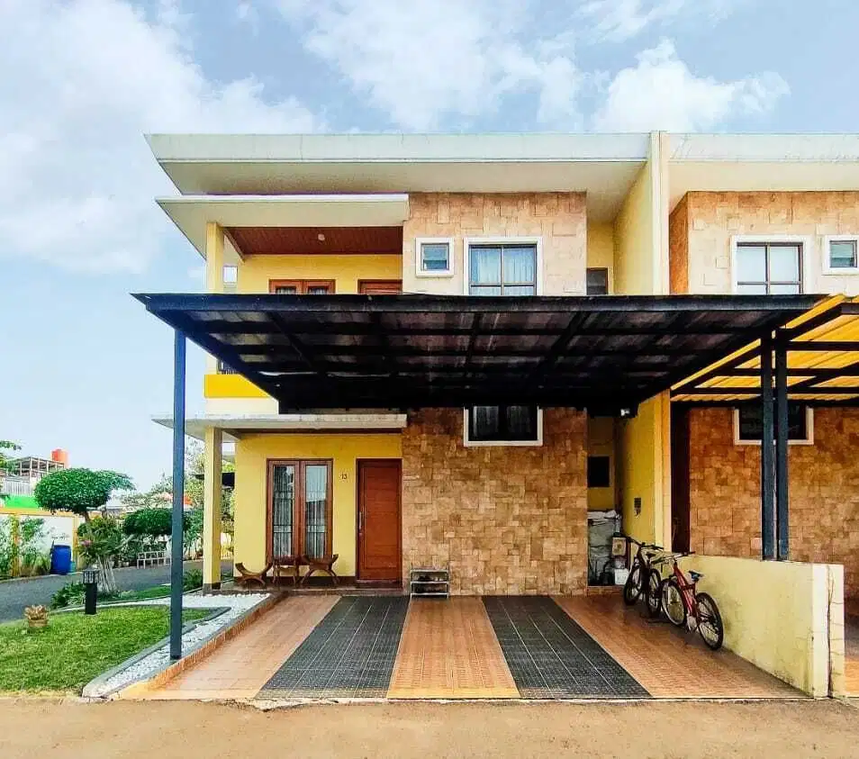 DUREN SAWIT JAKTIM RUMAH HOEK 2 LT DALAM CLUSTER PINGGIR JALAN 324