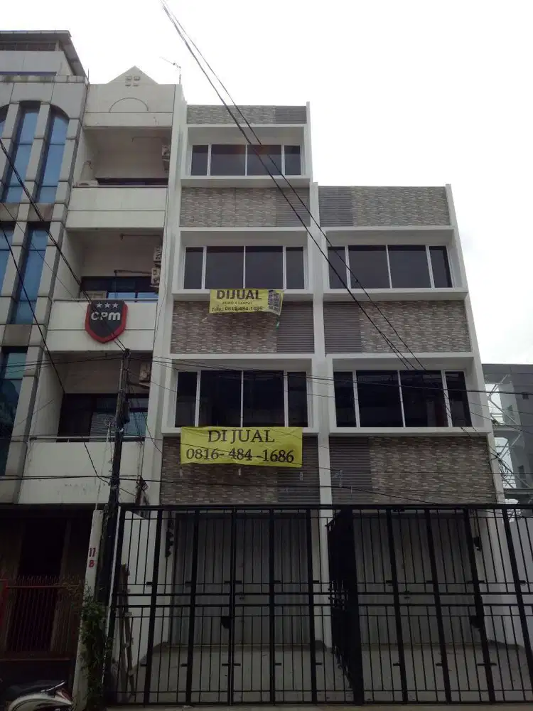 Disewakan Ruko 4 gunung sahari jakarta pusat