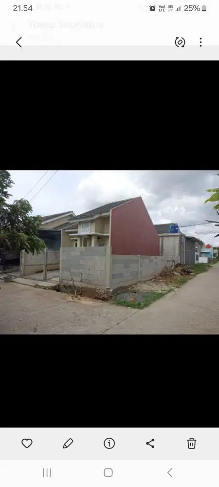 Rumah halaman luas balaraja