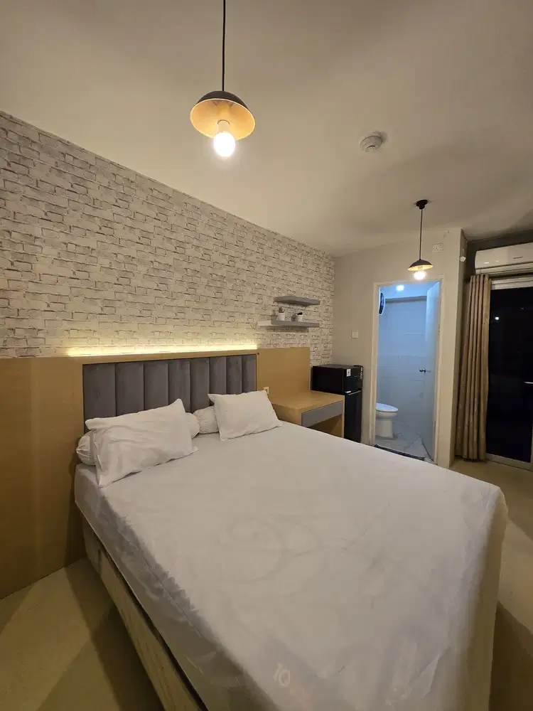 JUAL Apartemen Educity Tower Yale Studio Full Furnished Interior NEW