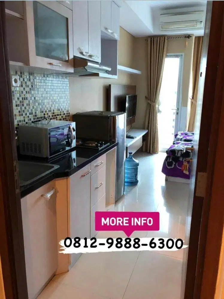 Apartemen capitol park salemba ui studio furnish disewakan