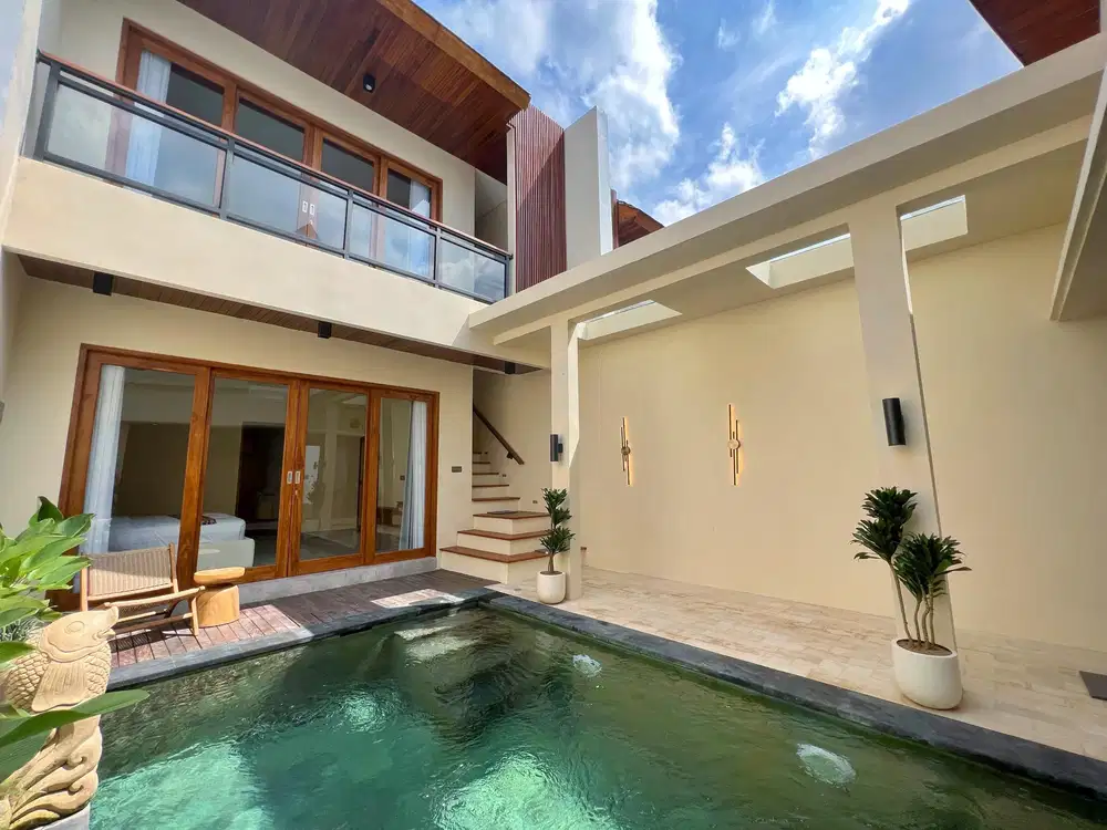 Villa Baru 2 Lantai Siap Huni Dekat Canggu
