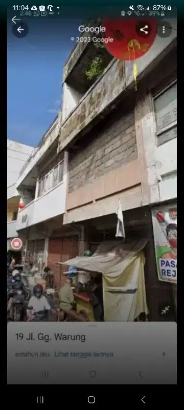 JUAL TANAH GANG WARUNG SEMARANG TENGAH