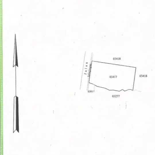 Nego, Tanah di jalan raya utama pantai Seseh, Canggu