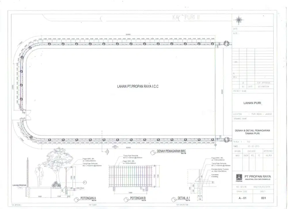 Kavling Komersial Puri Indah, Blok P 6 No. 2 – 3, Jakarta Barat