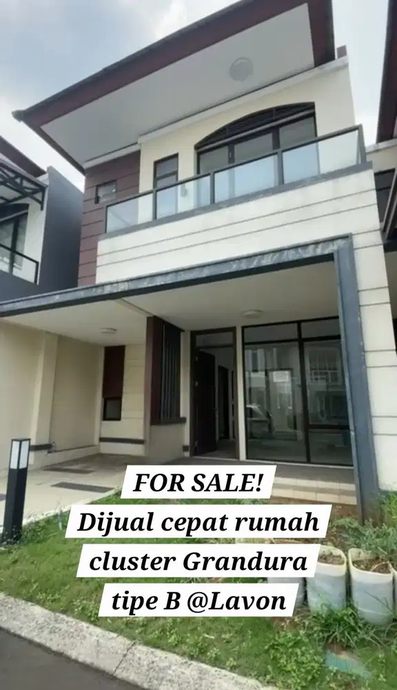 Dijual cepat rumah baru di Lavon