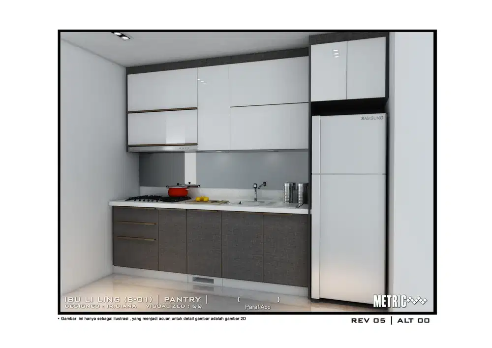 Dijual Cepat Thamrin Executive Residence Studio 30m2 Lt32, SHM ,UF