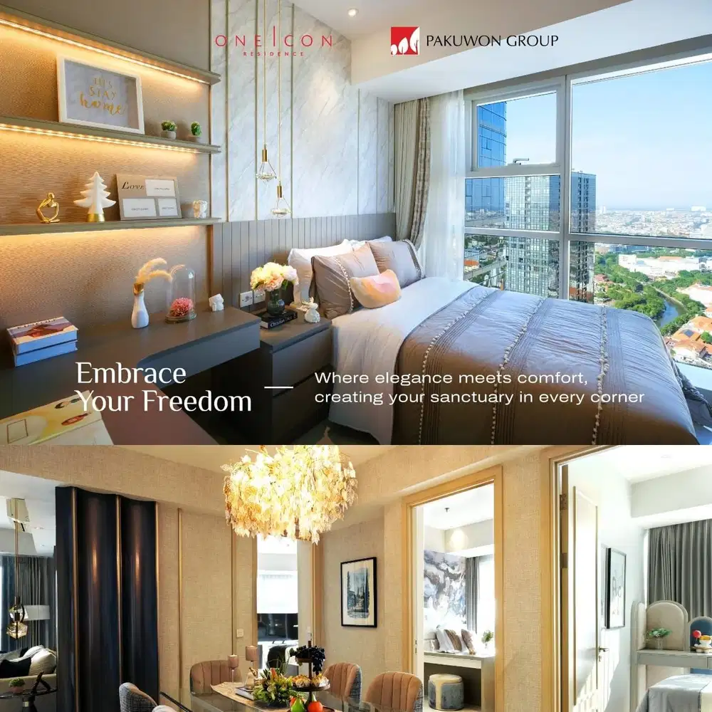 Condominium Termewah Tengah Kota Surabaya type 2BR  Unit Terbatas