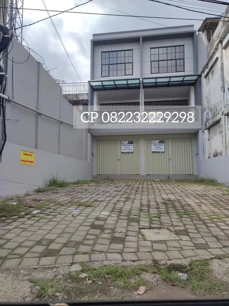 DISEWAKAN RUKO BARU PUSAT KOTA GAJAHMADA JEMBER