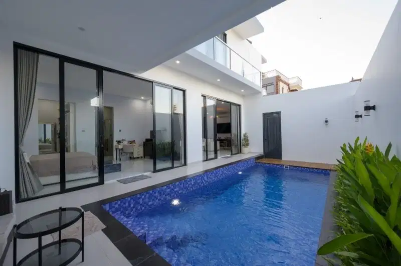Nego, Luxury villa modern minimalis di Canggu, 4 kamar tidur