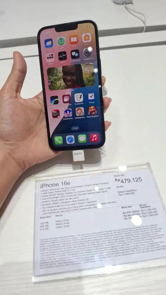 Iphone 16e 128 GB New Unit Garansi Resmi