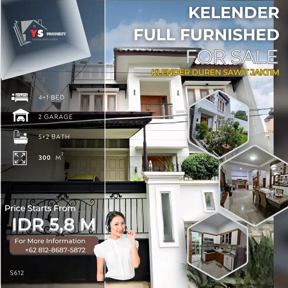 Hunian Nyaman & Siap Huni Klender – Hadap Selatan, Bebas Banjir! S612