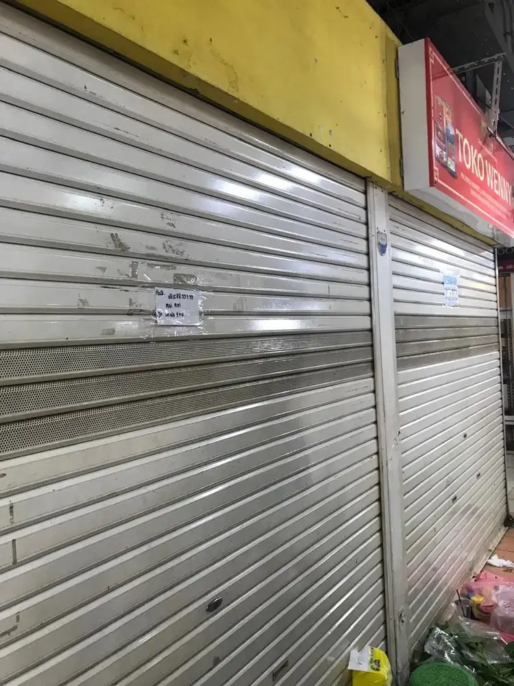 Disewakan kios  pasar fresh market pik gandeng 2 uda skat