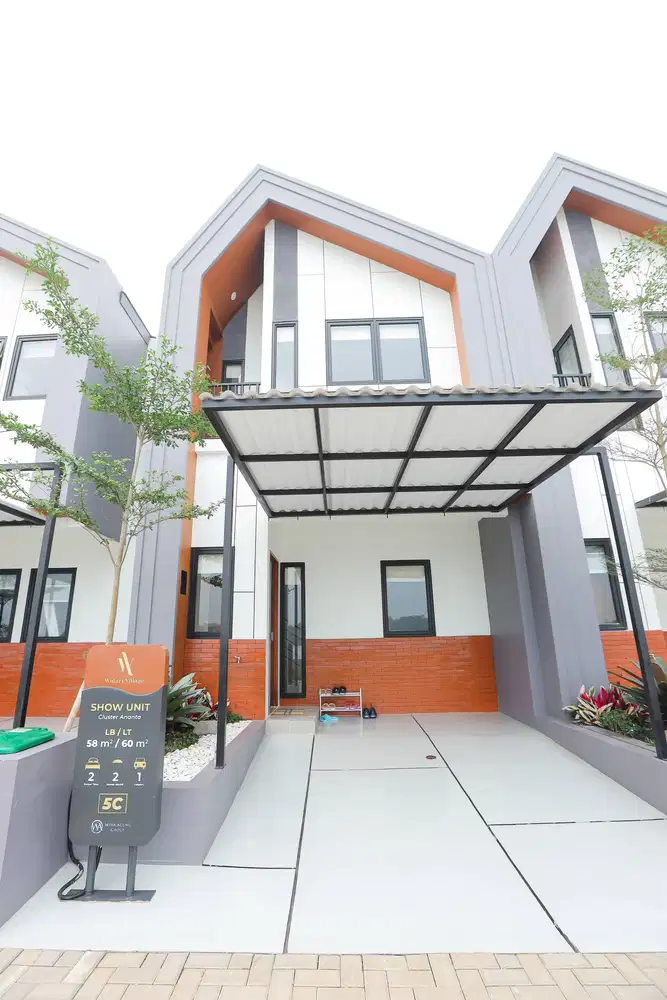 Rumah 2 lantai siap HUNI ready SHM AJB BSD Serpong Cisauk Legok