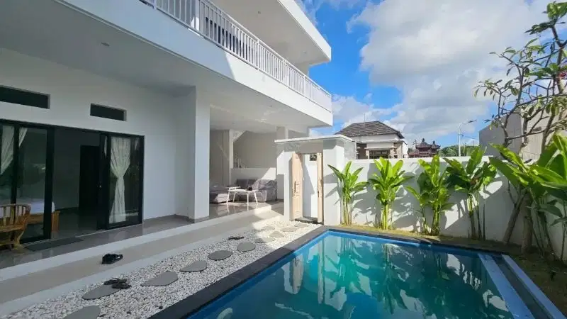 Baru, Luxury villa semi furnish, 15 menit ke Canggu