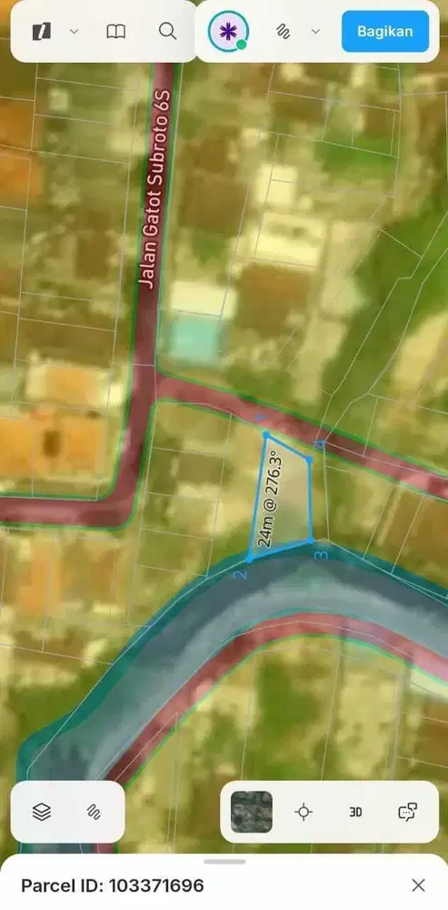 Tanah Kecil Los Sungai Dekat Mall Living World