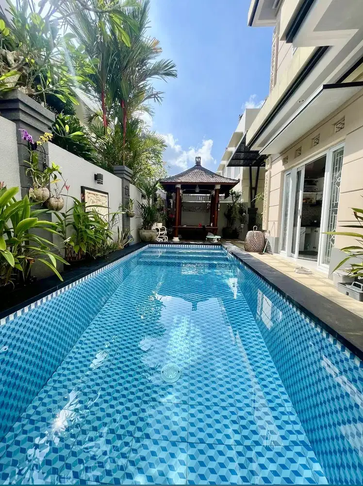 Villa CANTIK Fully Furnished Dekat Jl Pantai Balangan Jimbaran