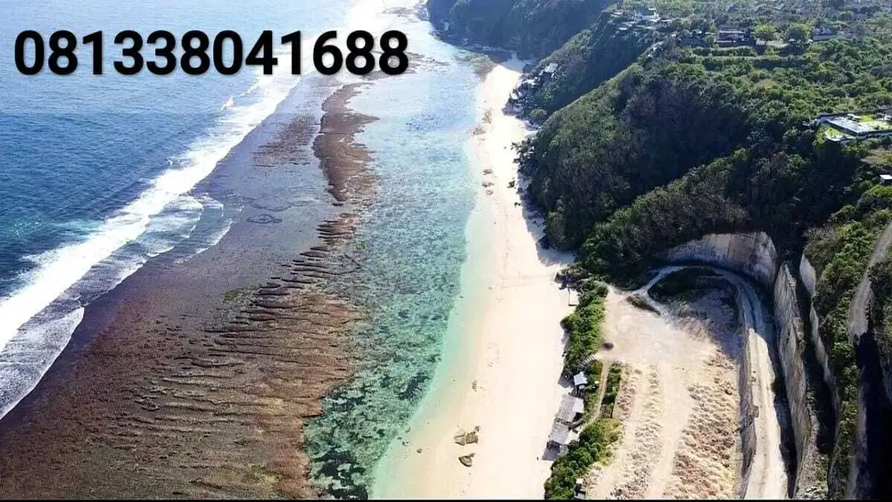 Disewakan Tanah TEBING Pantai Melasti Ungasan