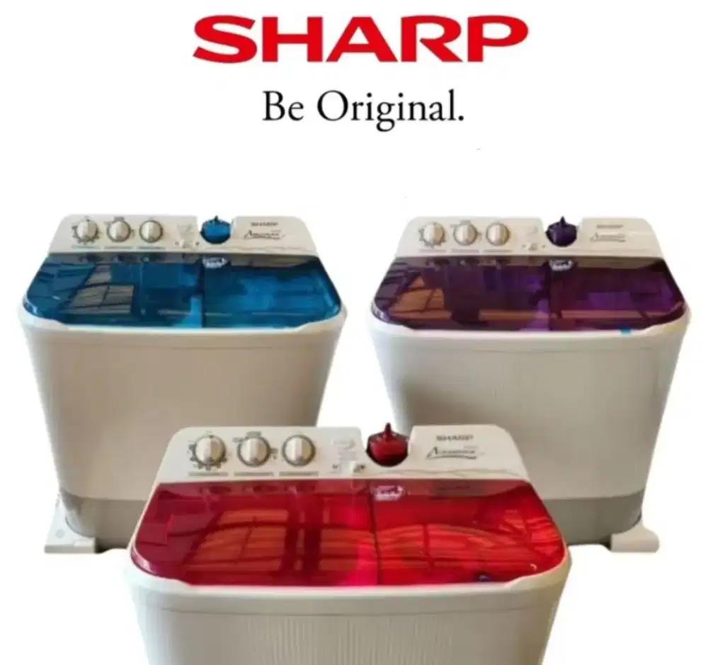 MESIN CUCI SHAPR AQUAMAGIC 8KG GARANSI RESMI 3 TAHUN GRATIS ONGKIR