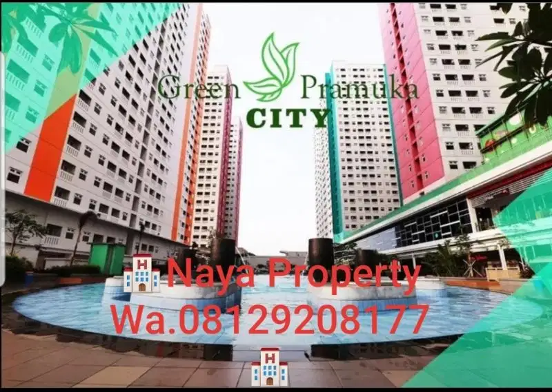 Sewa murah Apartmen Green Pranuka City Jakarta Pusat