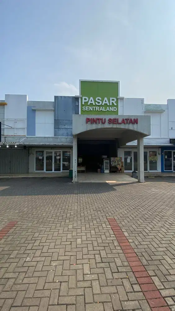 Toko di Pasar sentral Land Parung Panjang