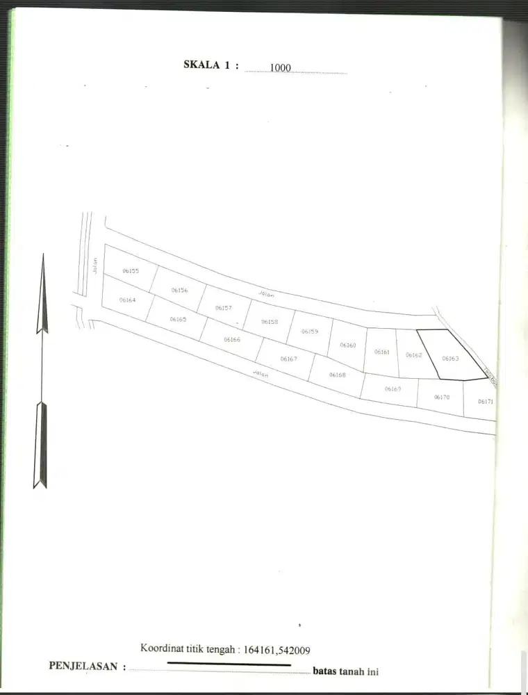 Tanah View Sawah 340m2 di Kerobokan Bali