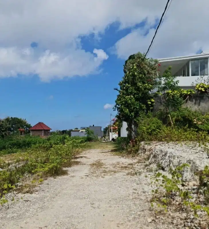 Nego, Tanah view laut di ungasan akses jalan 5 meter