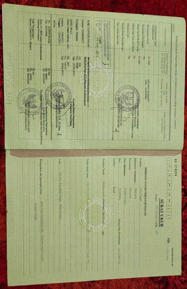 Tanah + rumah jalan raya baturaden