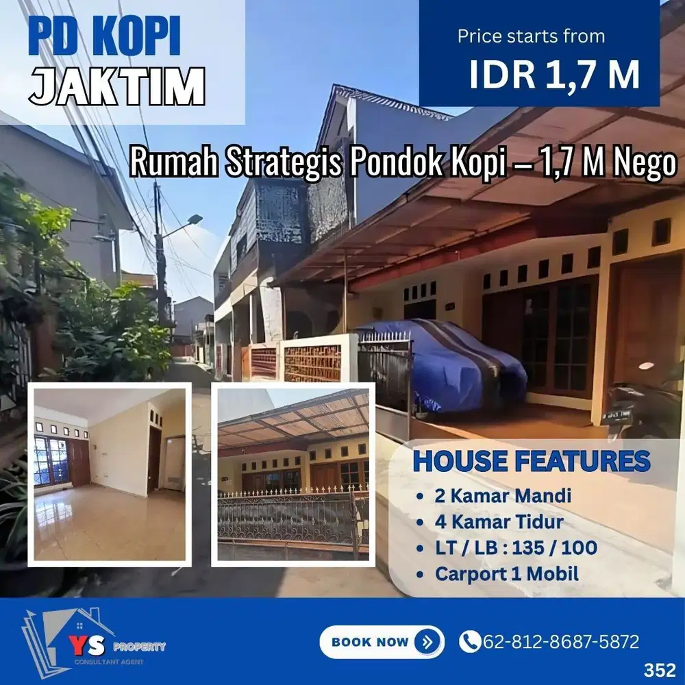 Siap Huni! Rumah Strategis Dekat Stasiun & Tol di Jakarta Timur 352