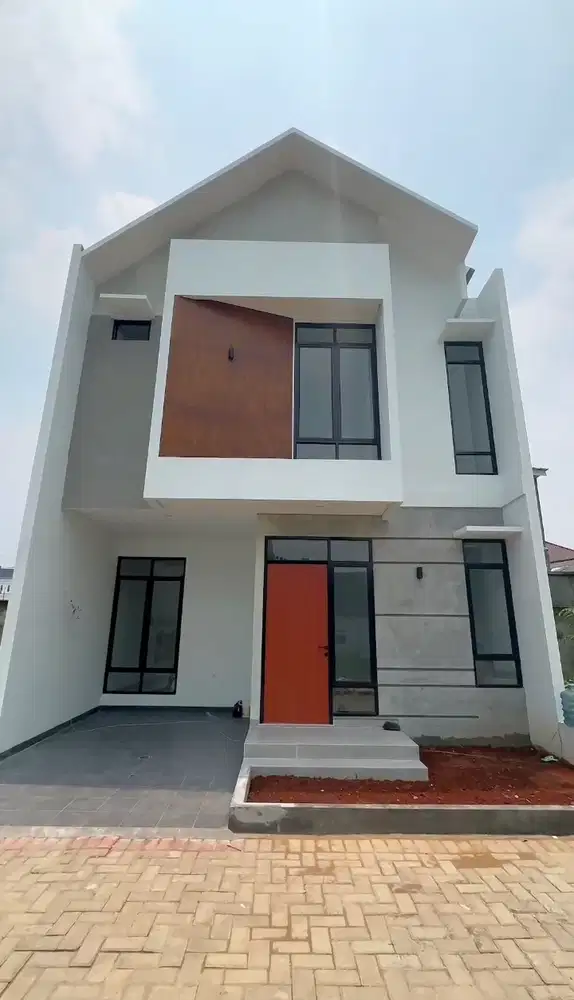 Cluster rumah lokasi hadap jalan raya Setu cipayung. jakarta timur