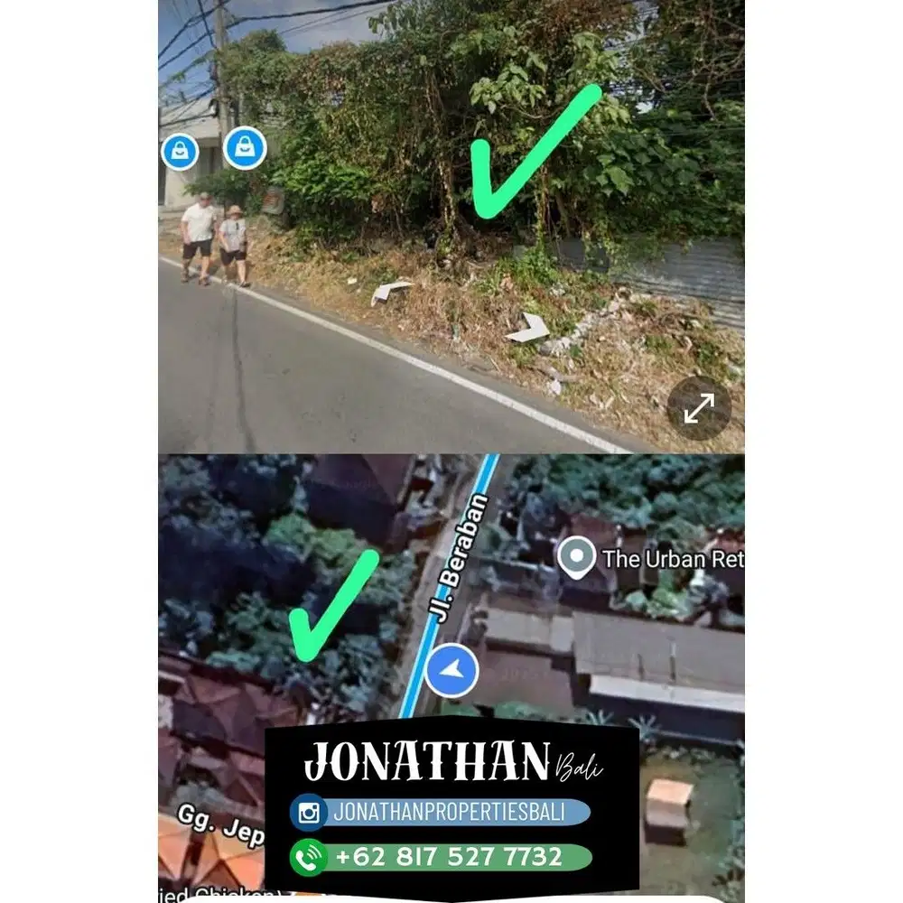 DIJUAL LAHAN KOMERSIL DI JALAN UTAMA BERABAN - Lszha