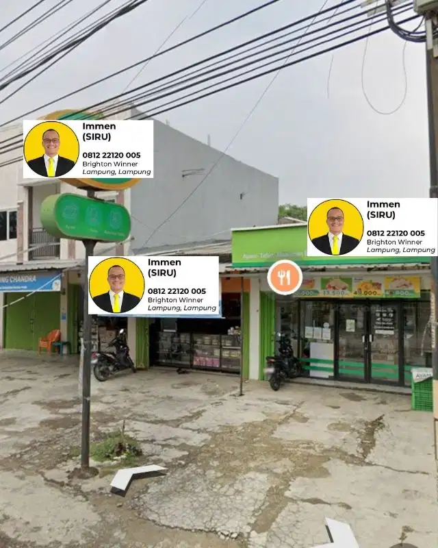 Ruko 2 Unit Dijual Cepat Di Way Huwi Jatiagung Bandar Lampung