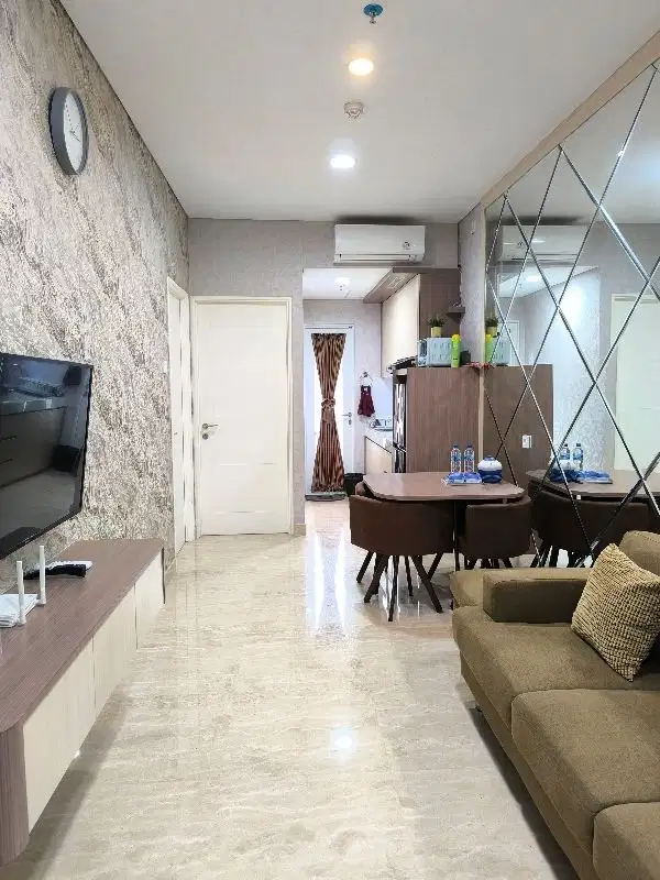 Apartemen Podomoro Tower Lexington 2BR ukuran 56m2