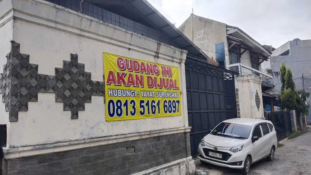 DIJUAL GUDANG DI AREA STRATEGIS ANTASARI LAMPUNG