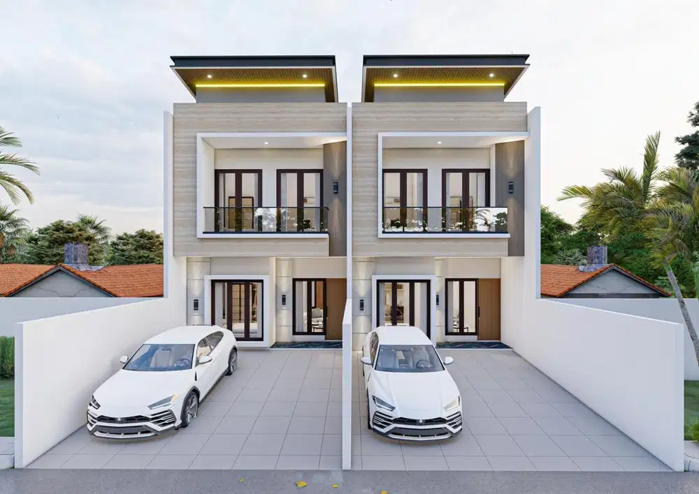 JUAL RUMAH BARU MINIMALIS DI BARUK TENGAH SURABAYA (Tjin2Area)