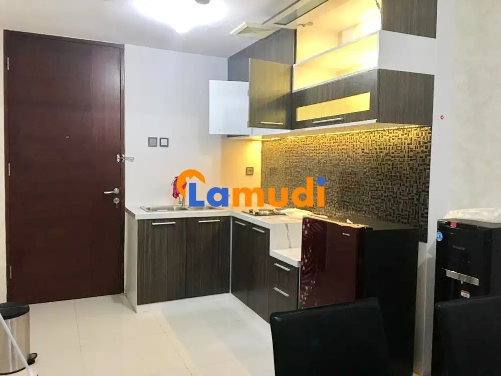 Jual BU Apartemen Tengah Kota The Linden Marvell City 2BR Full Furnish