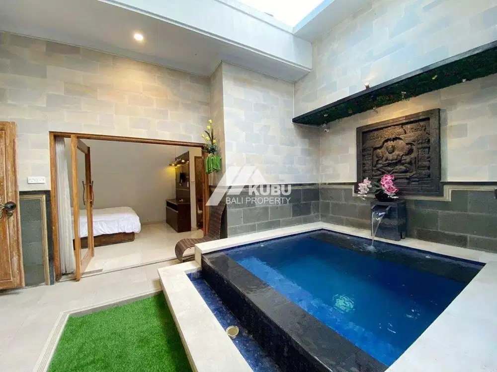 KBP1448 Simple Villa is equipped with a plunge pool inside.