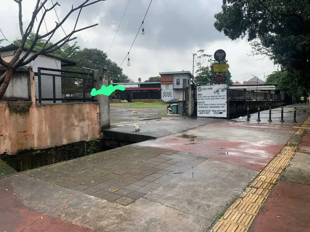 DIJUAL SEBIDANG TANAH LUAS DAN STRATEGIS PINGGIR JALAN RAYA CIPAYUNG