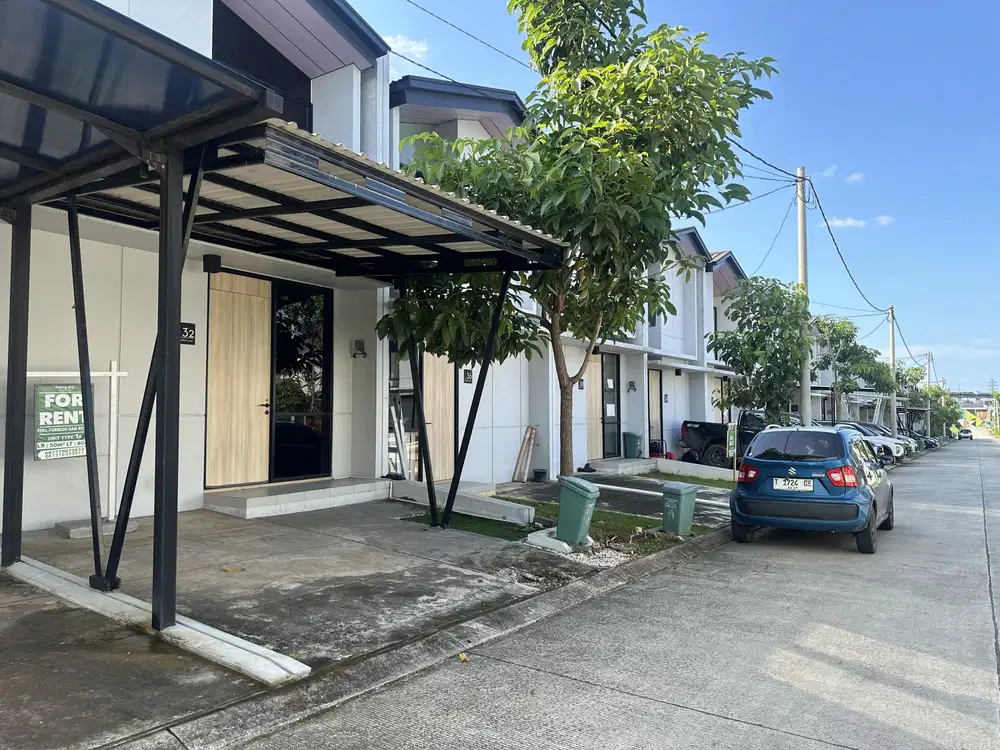 DIKONTRAKAN RUMAH 2 LANTAI FULL FURNISHED KIIC KARAWANG