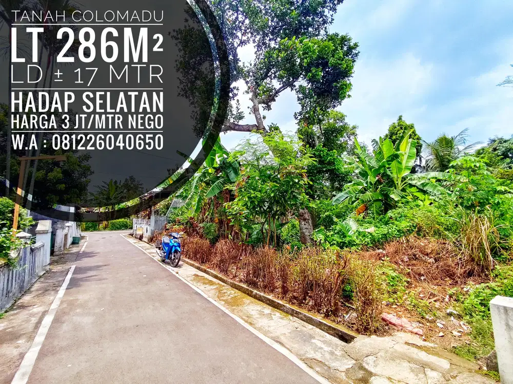 Jual Tanah Area Colomadu Dekat De Colomadu, Lor In Hotel, Ramada Hotel