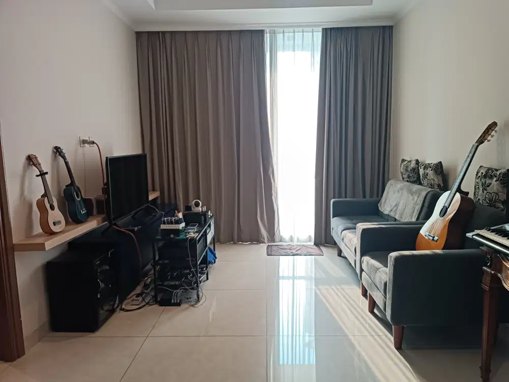 Apartemen Taman Anggrek Residences Condo 2bedroom +1maidroom Murah Ban
