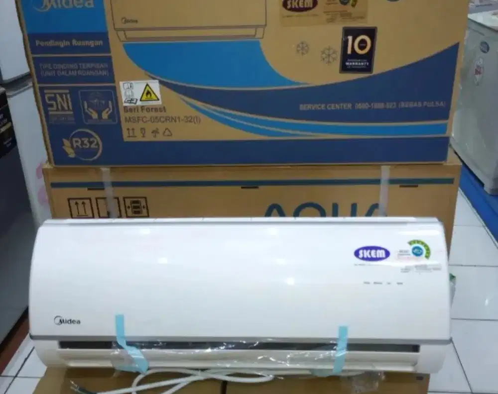 PROMO AC 1 PK MIDEA HEMAT LISTRIK GARANSI RESMI 10 TAHUN AC 1 PK MURAH