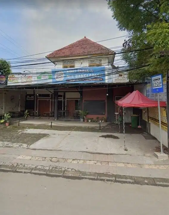 sewa ruko ex resto lebar 15 dekat tol buah batu