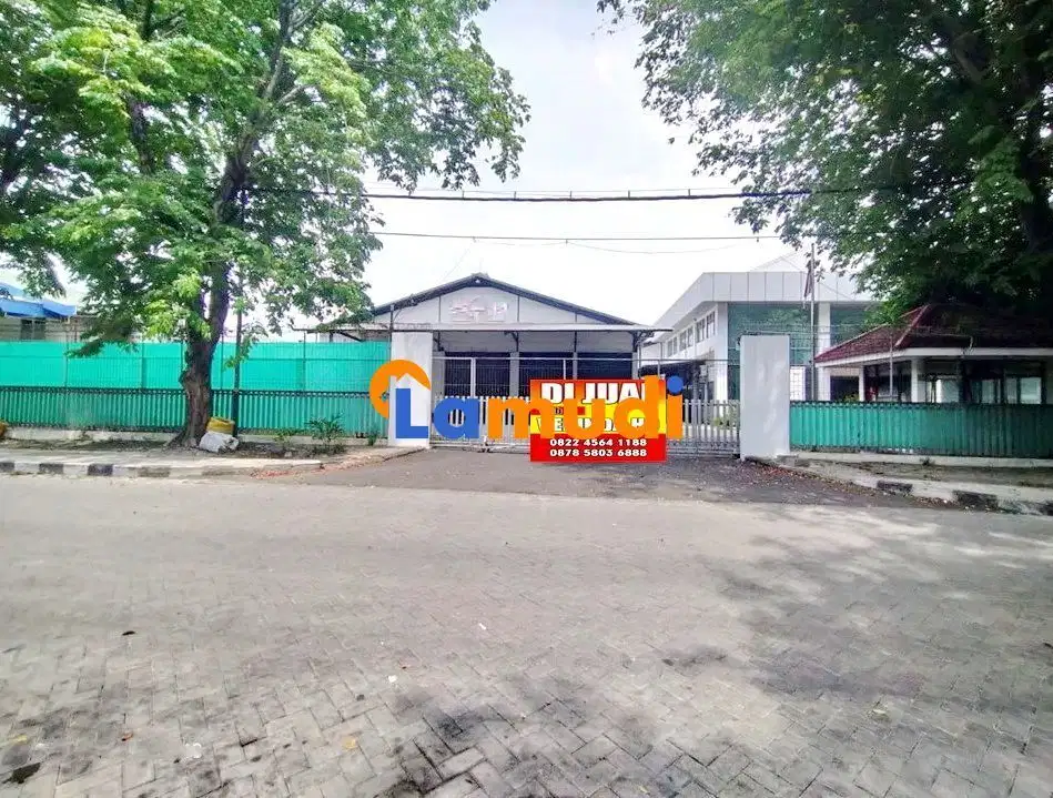 Dijual Tanah dan Bangunan Gudang di Rungkut Industri, Surabaya 4945 m2
