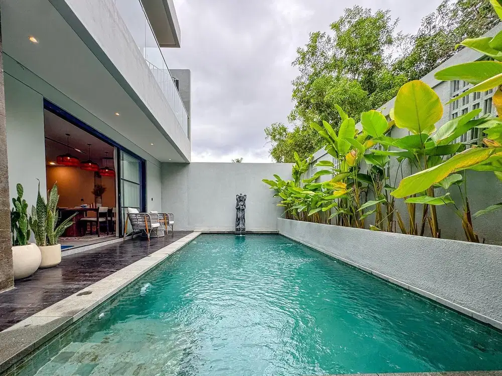 Villa MEWAH Modern Style dengan Pemandangan Laut CANTIK di Ungasan