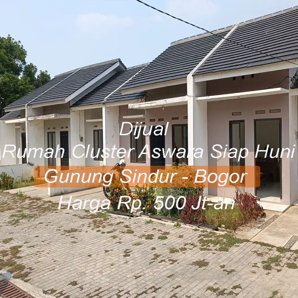 Hanya sisa 8 dari 10 unit Cluster Aswara Strategis di Gunung Sindur.