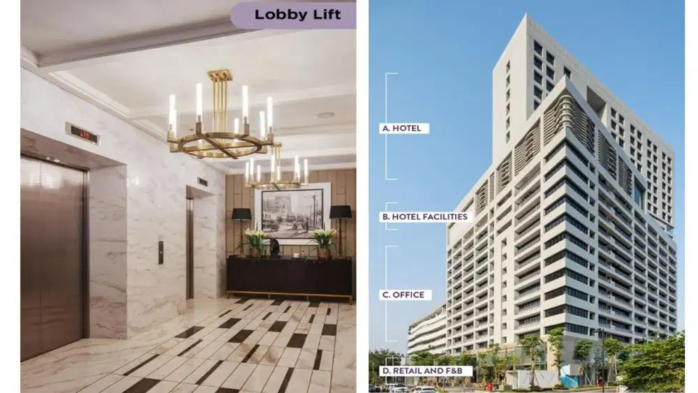 OFFICE FOR SALE! Kantor dijual murah Spazio Tower Surabaya barat [66m] bisa KPR