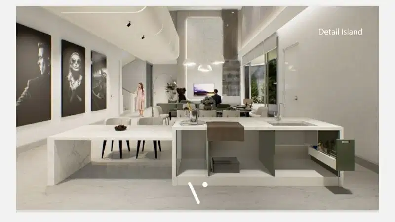 rumah 1/3 jadi di kaw. elit sultan agung